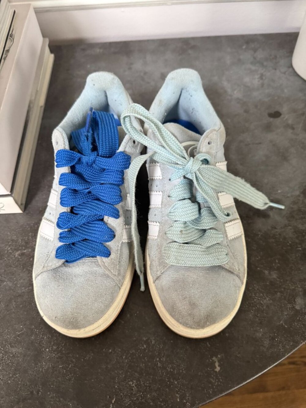 adidas Campus 00s Clear Sky Gum Suede Sneakers Mens 5
